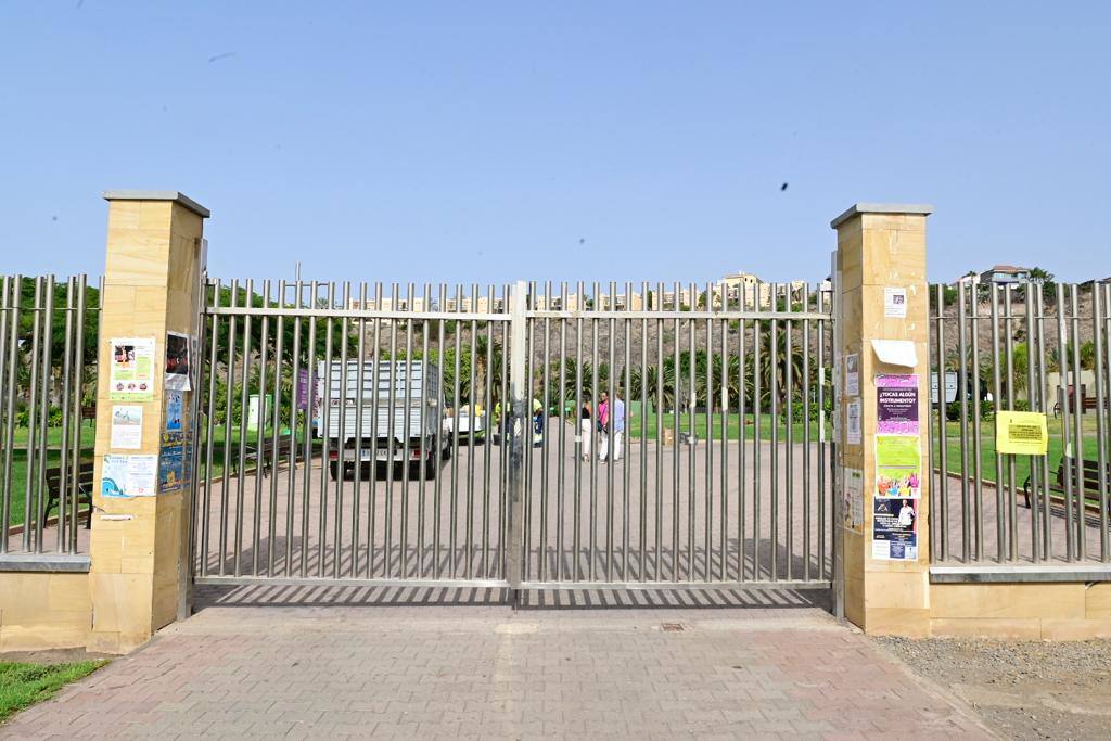 Zafarrancho en el Parque del Sur