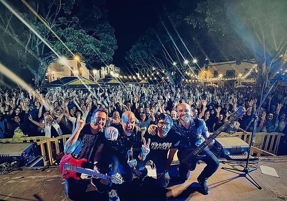 Imagen de archivo del grupo Salvapantallas.