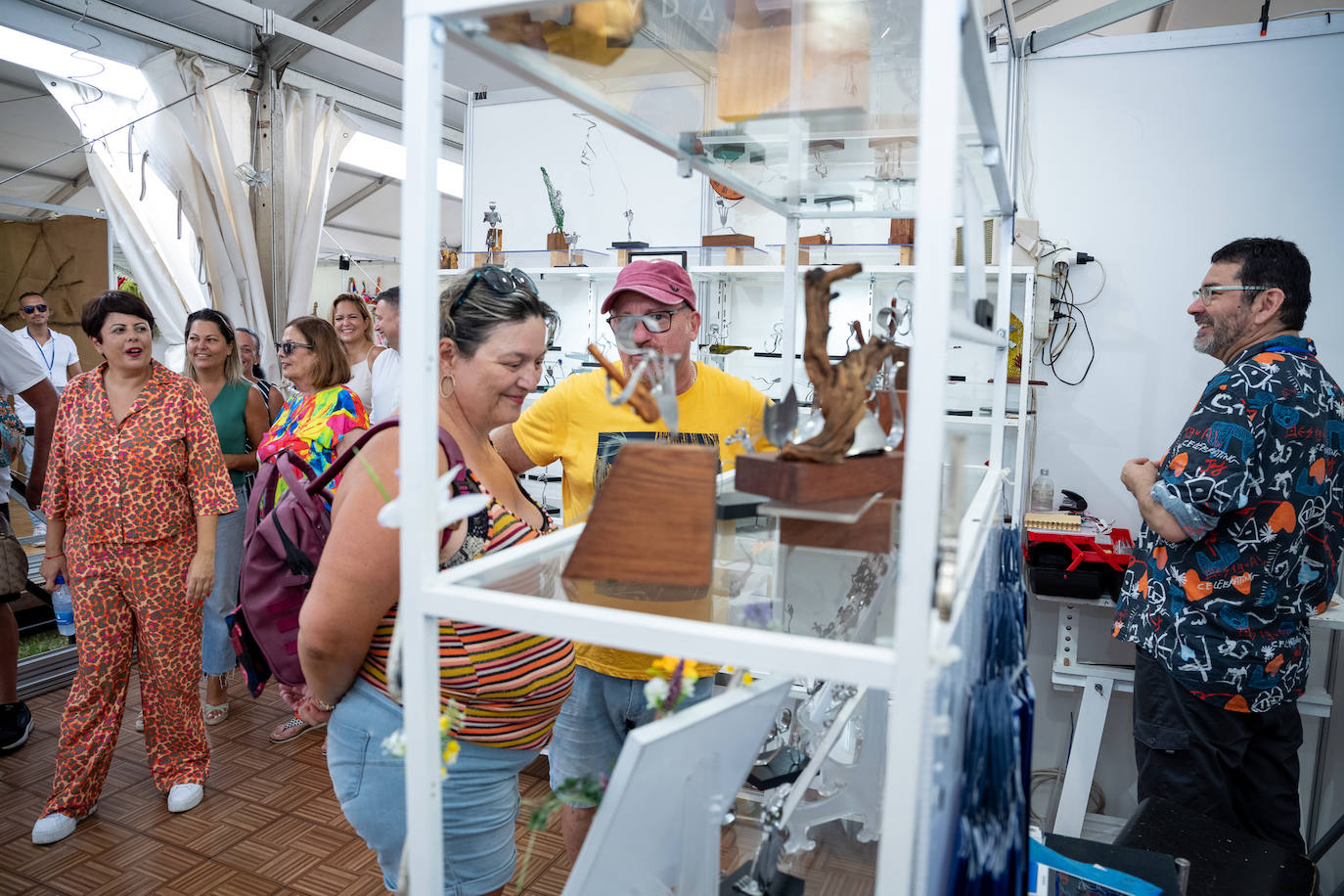 Los artesanos muestran su oficio en Gran Canaria