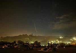 Enorme Perseida captada por grupo de observación de AstroEducade.