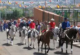 Imagen de archivo de la celebración del día del caballo en Pino Santo Alto hace tres años.