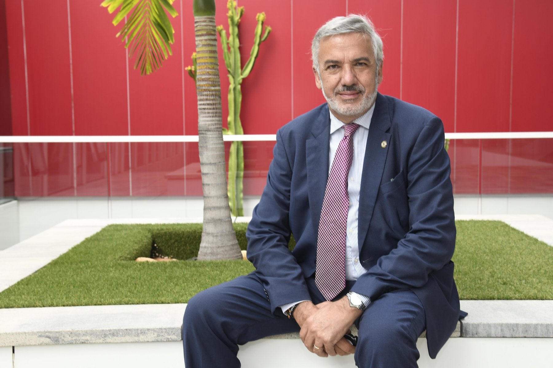 Lluís Serra, rector de la ULPGC, en una foto de arhivo.