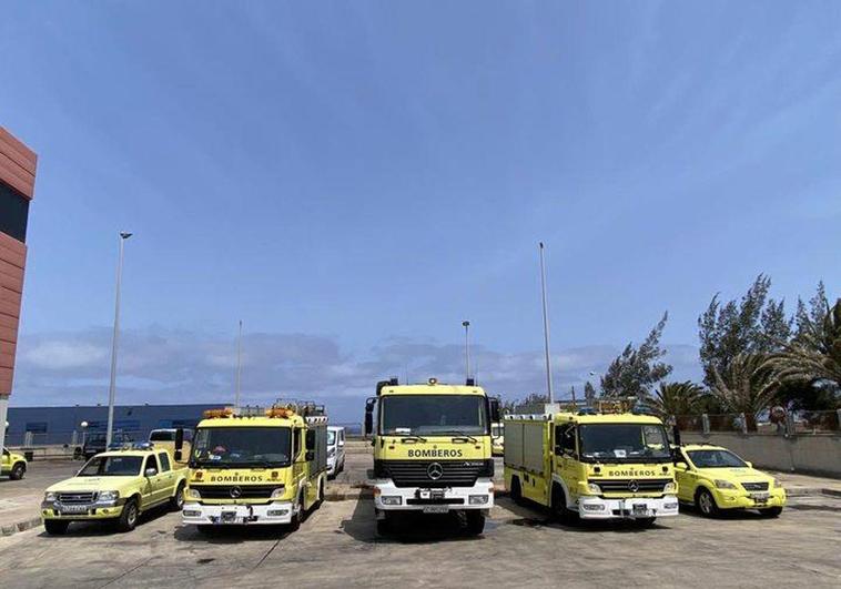 Gran Canaria envía a Tenerife personal y equipo para colaborar contra el incendio