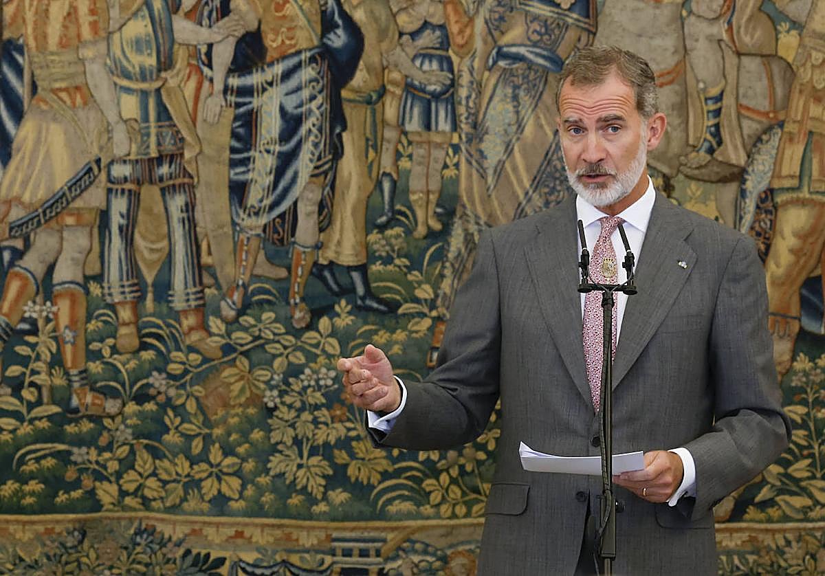 Imagen de archivo del rey Felipe VI.