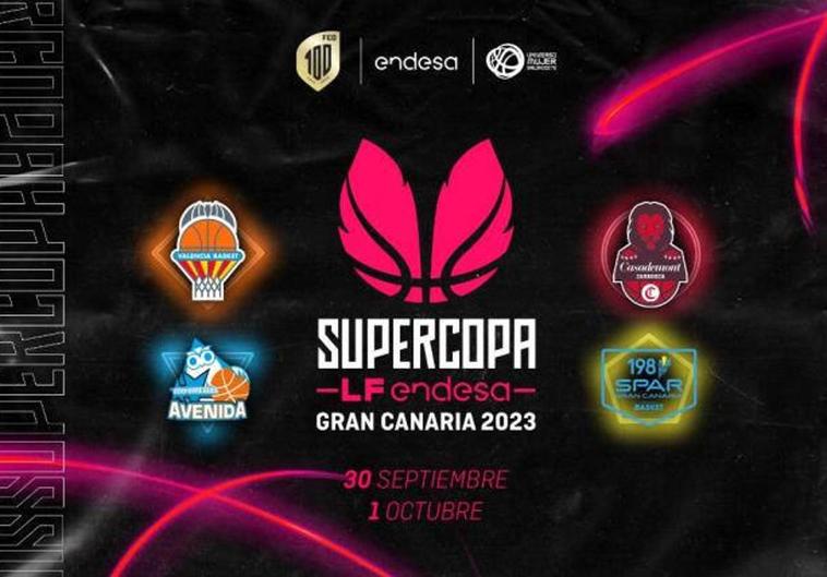 El Gran Canaria Arena acogerá la Supercopa LF Endesa los días 30 de septiembre y 1 de octubre