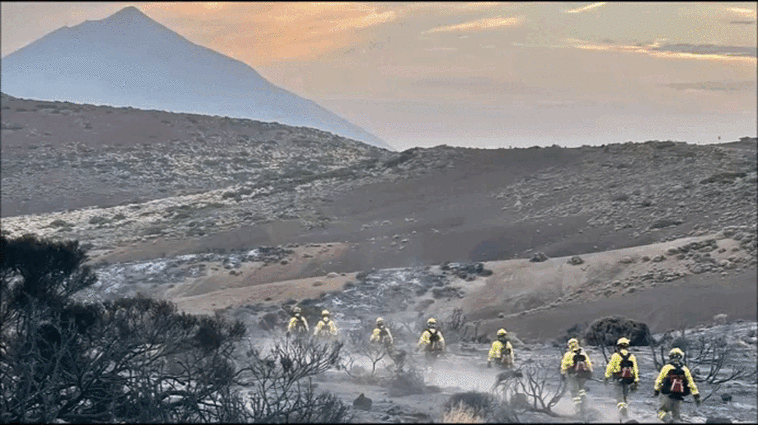 El incendio podría darse por estabilizado este jueves