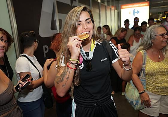 Misa, este jueves, a su llegada a Gran Canaria