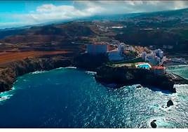 Panorámica de la playa de San Marcos, en Icod de los Vinos, donde se produjeron los hechos.