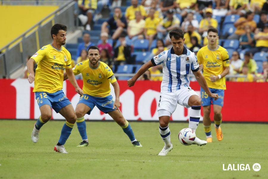 UD Las Palmas - Real Sociedad, en imágenes