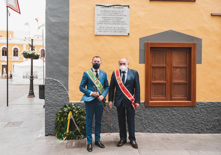 El alcalde de Gáldar, Teodoro Sosa, será el Mantenedor de las fiestas de Calatayud