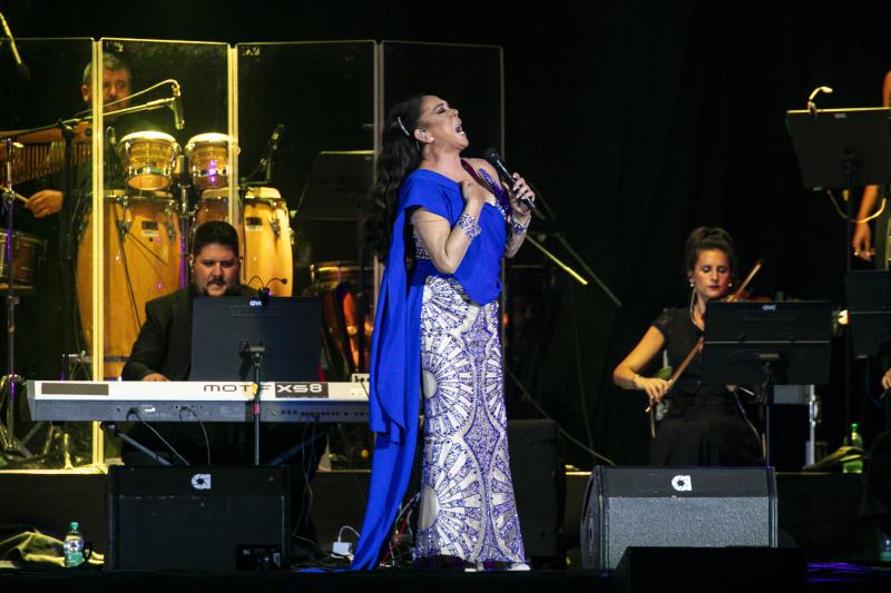 El concierto de Isabel Pantoja, en imágenes