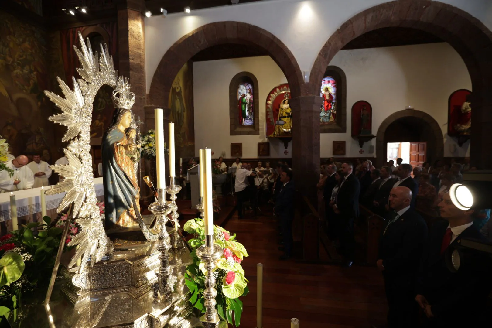 Artenara se viste de gala para la Virgen de la Cuevita