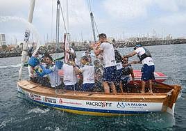 Así celebró Pueblo Guanche el título.