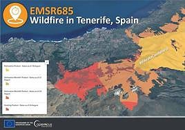 Bajan a nivel 1 las restricciones en los municipios afectados por el incendio de Tenerife