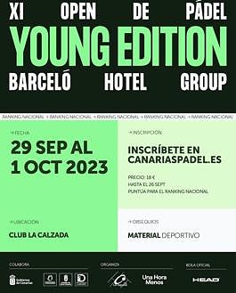 Imagen secundaria 2 - Se acerca el esperado XI Open de Pádel Barceló Hotel Group