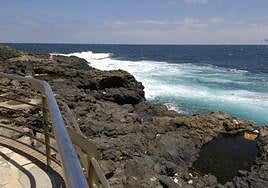Imagen de archivo de la playa de La Garita, Telde.