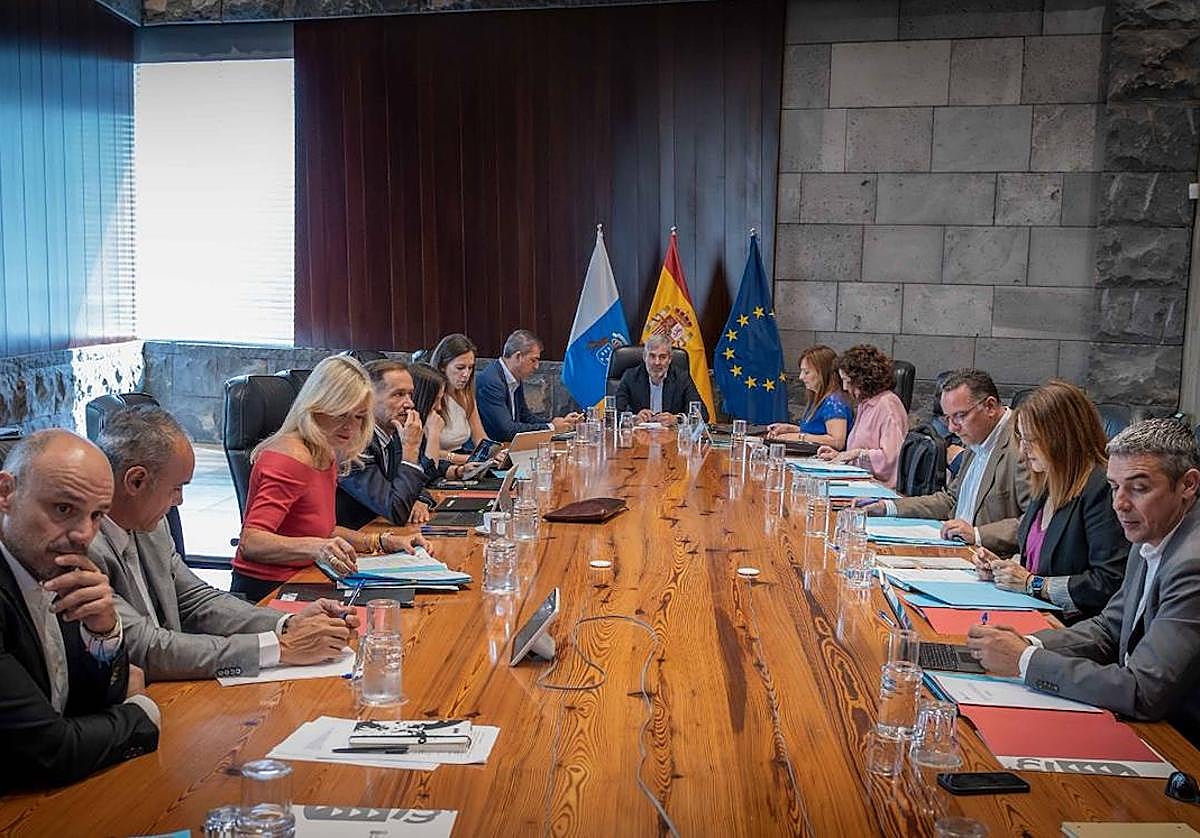 Imagen del Consejo de Gobierno celebrado este lunes.