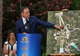 Christoph Kiessling explicando el recorrido de la atracción durante su intervención.