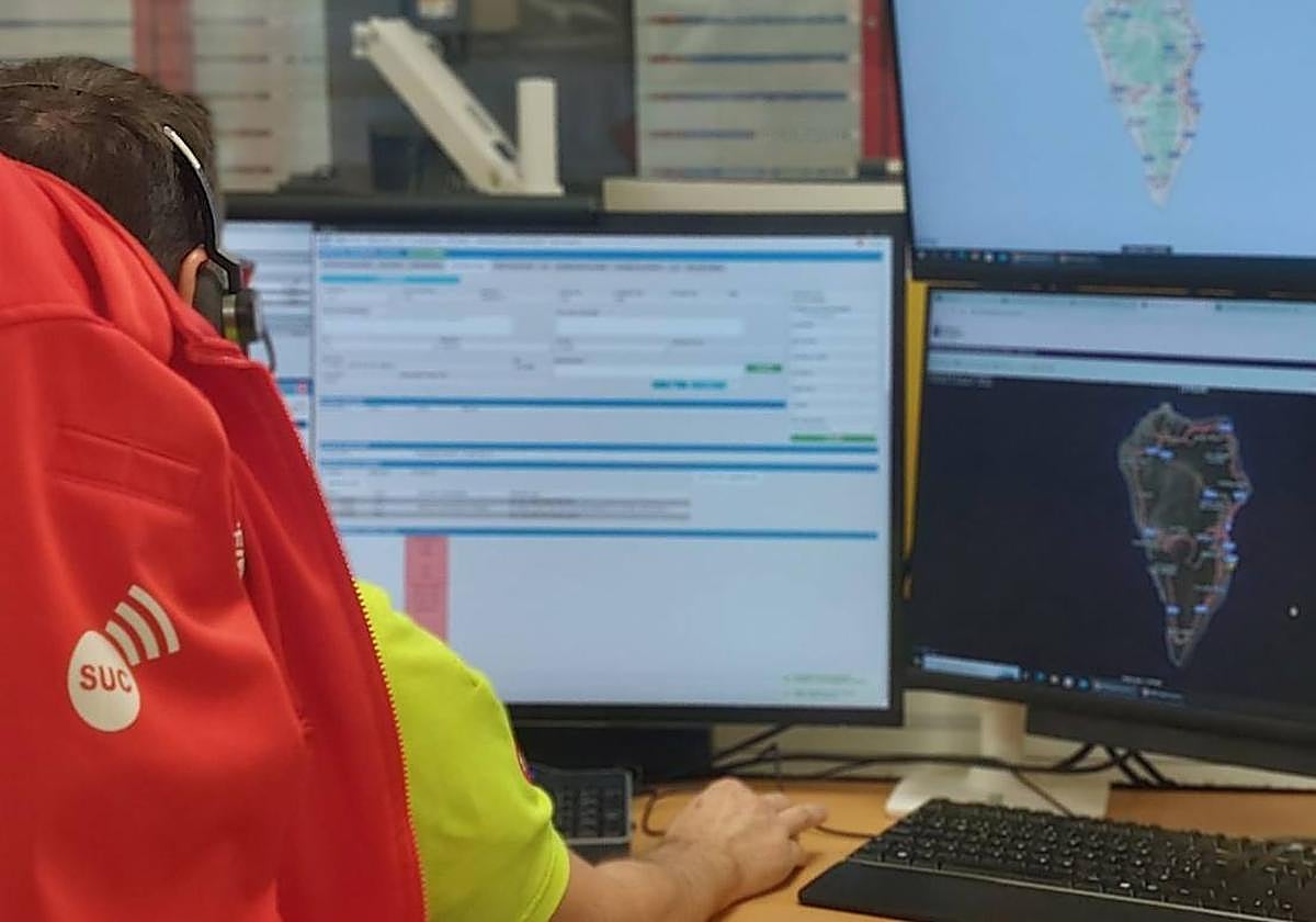 Seis heridos, entre ellos dos menores, tras una colisión frontal de dos vehículos en La Palma