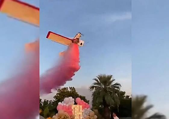 Se estrella y muere el piloto de una avioneta tras anunciar el sexo de un bebé en una fiesta