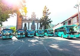 Global lleva casi cinco décadas uniendo todos los rincones de la Isla con Teror.