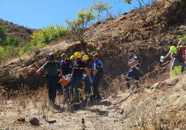 En estado crítico tras ser atropellado por su propio tractor en San Mateo
