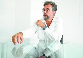 El director general de Cordial Hotels & Resorts, Nicolás Villalobos, esta semana en la sede de CANARIAS7, en el polígono del Sebadal.
