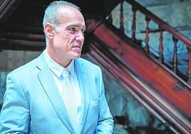 El comisionado del REF, José Ramón Barrera, esta semana en la sesión del Consejo de Gobierno en Santa Cruz de Tenerife.