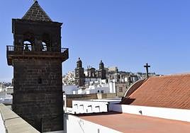 Imagen de archivo de la Torre de la Audiencia del Palacio de Justicia.