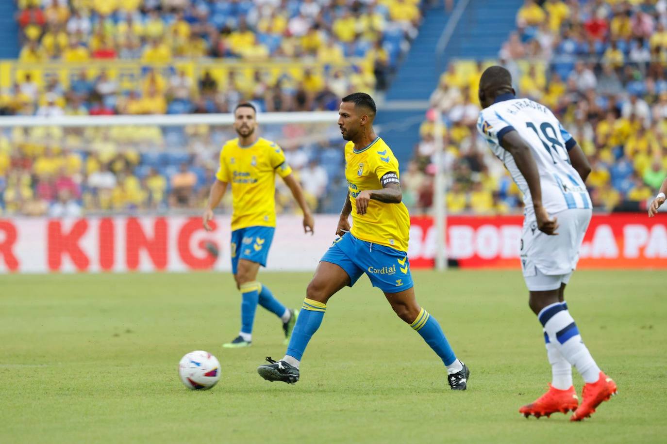 Viera, ante la Real.