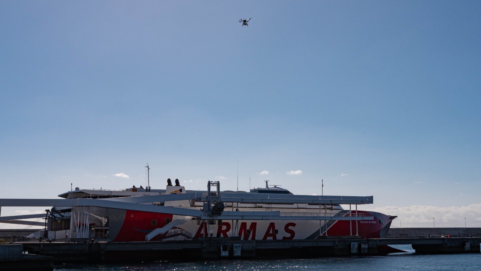 Pruebas finales del proyecto &#039;Transporte con drones en operaciones logístico-portuaria&#039;