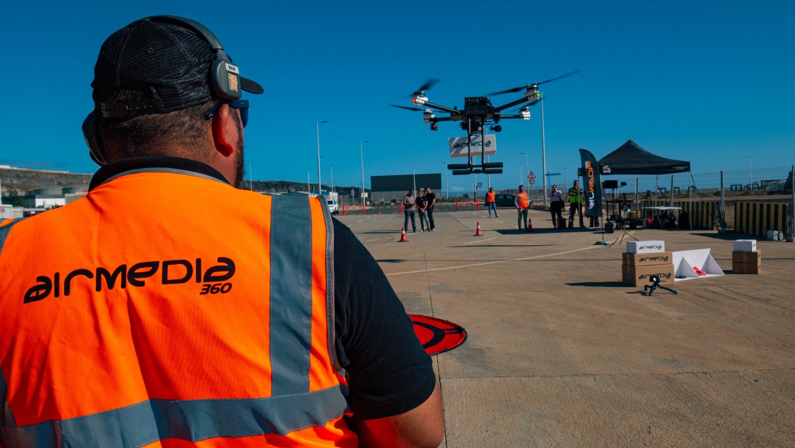 Pruebas finales del proyecto &#039;Transporte con drones en operaciones logístico-portuaria&#039;