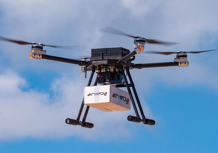 Pruebas finales del proyecto 'Transporte con drones en operaciones logístico-portuaria'