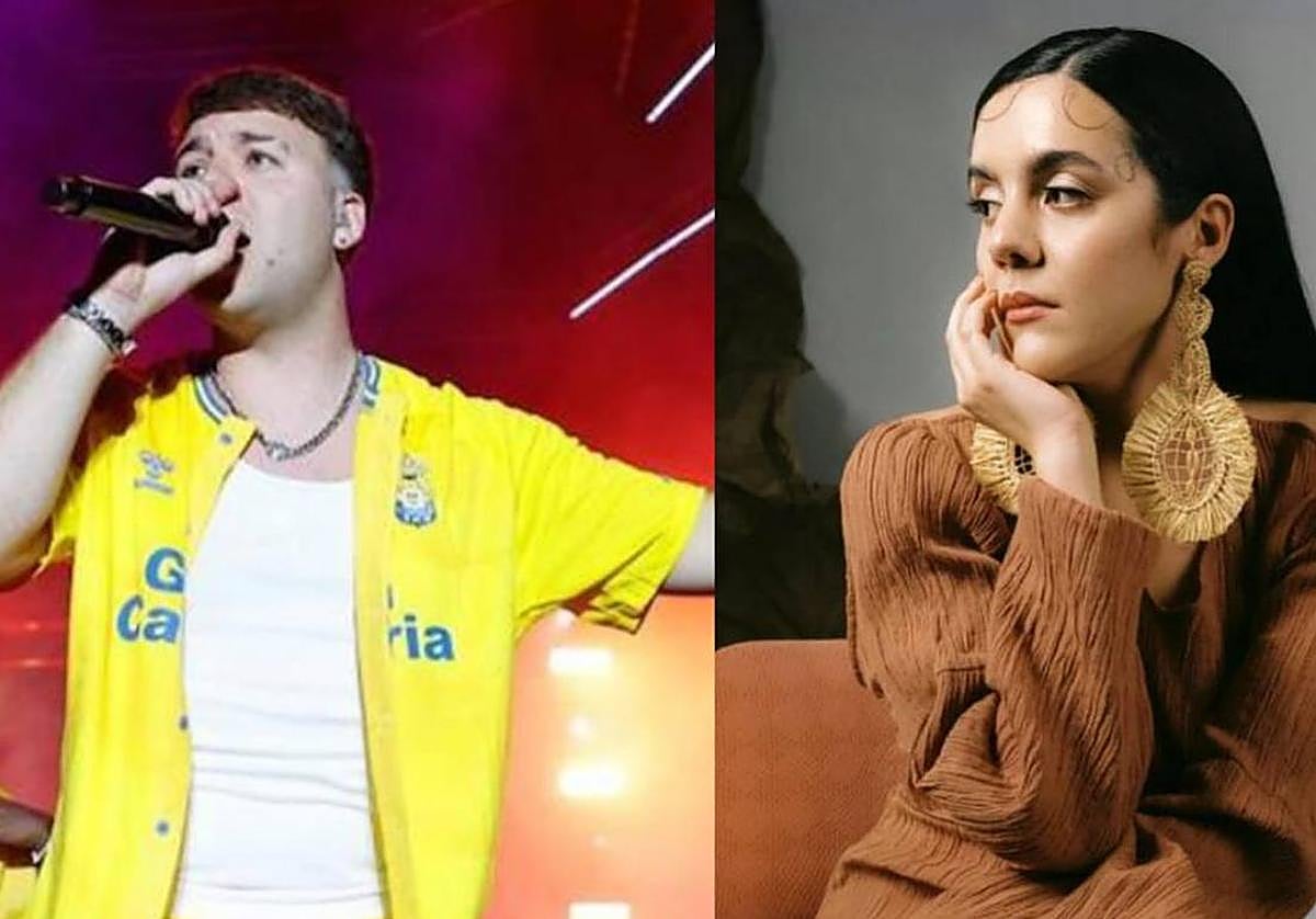 Quevedo y Valeria Castro, los canarios nominados a los Latin Grammys.