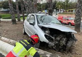 Imagen de archivo de un accidente de tráfico en Gran Canaria.