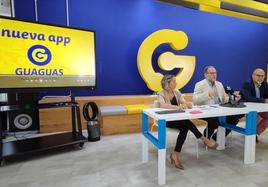 Presentación de la nueva aplicación de Guaguas.