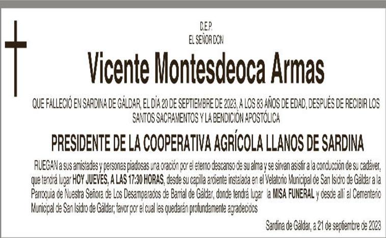Vicente Montesdeoca Armas
