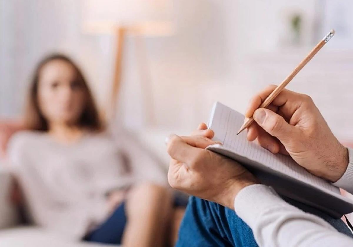 Foto de archivo de una consulta de psicología.