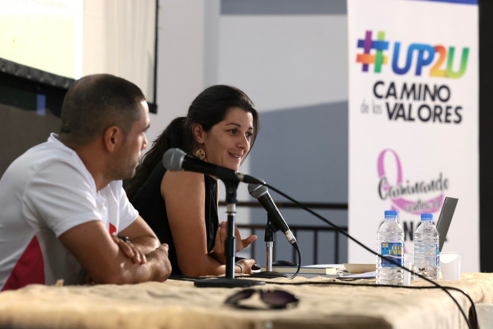 La segunda jornada del Camino de los Valores, en imágenes