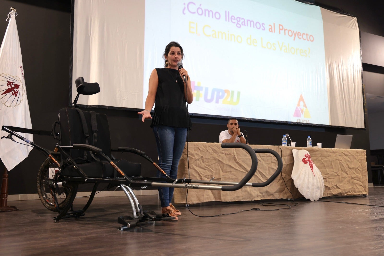 La segunda jornada del Camino de los Valores, en imágenes