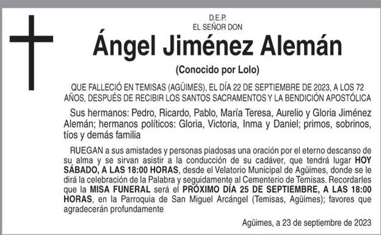 Ángel Jiménez Alemán