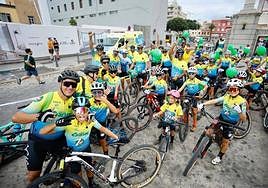 Familias y amigos han disfrutado este domingo de la Fiesta de la Bici en la capital grancanaria.