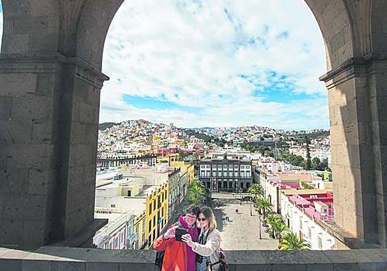 Panorámica desde torre de la catedral LPAvisit.