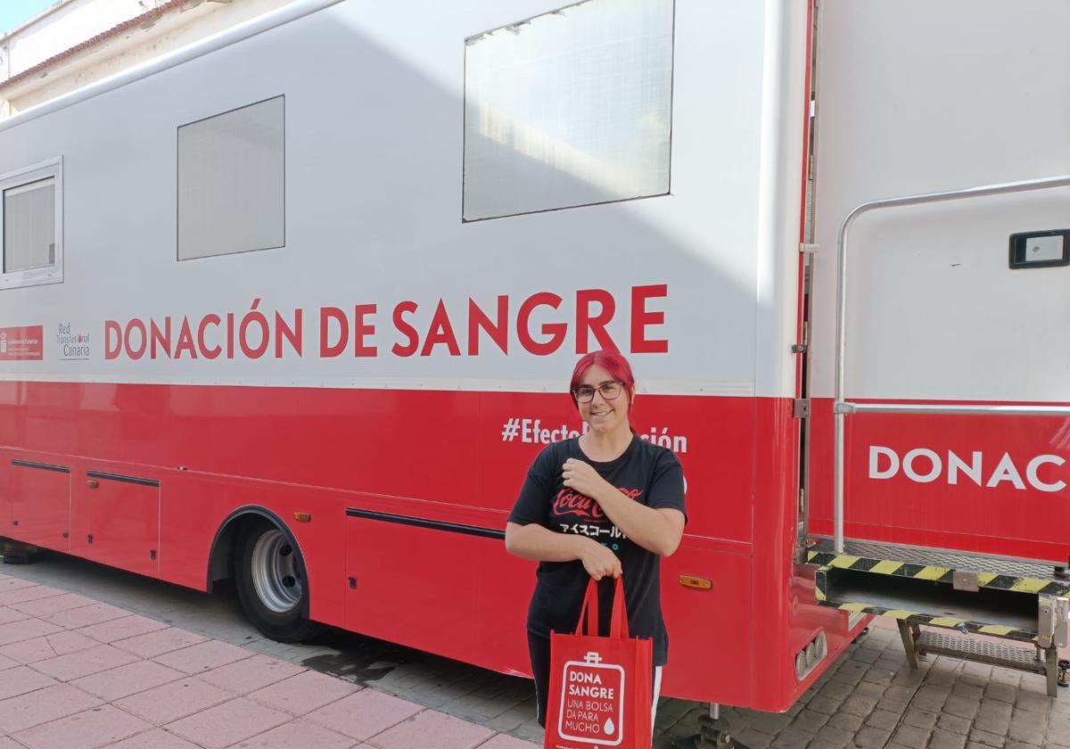 Donación de sangre en Playa Blanca