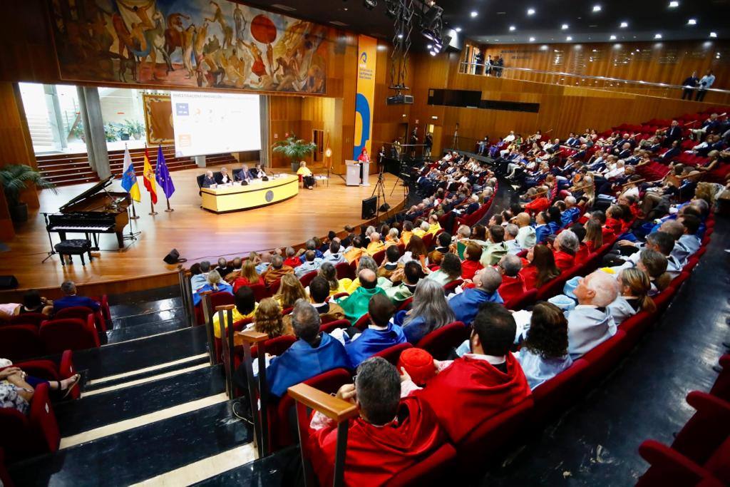 Inauguración del curso académico de la ULPGC 2023/24, en imágenes