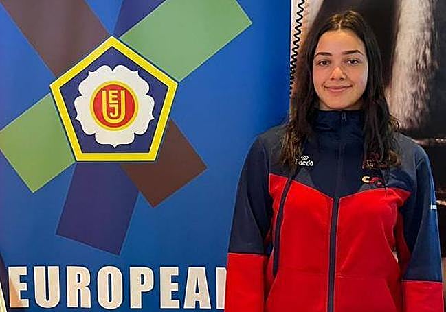 Laura Volo, en una competición reciente.