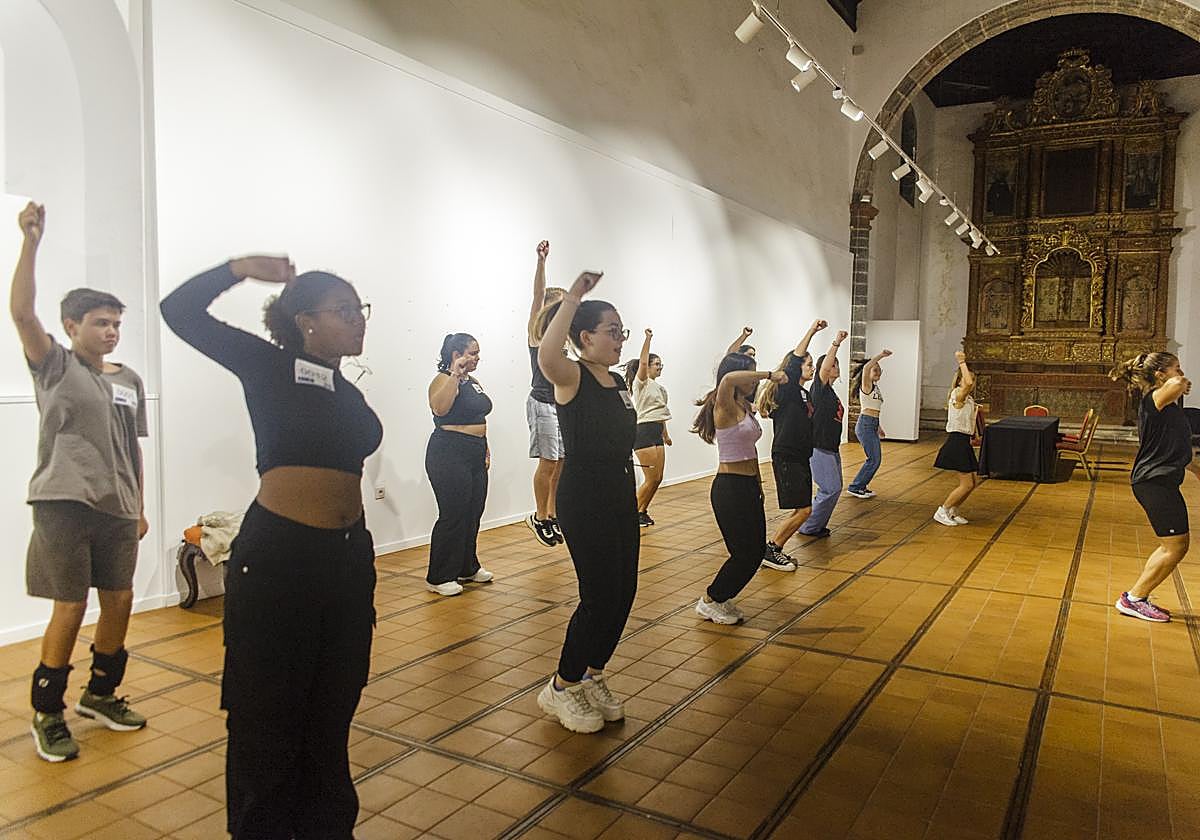 Pruebas en el Convento de Santo Domingo.