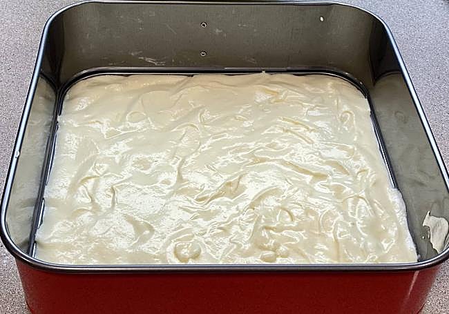 Untamos la base con la crema