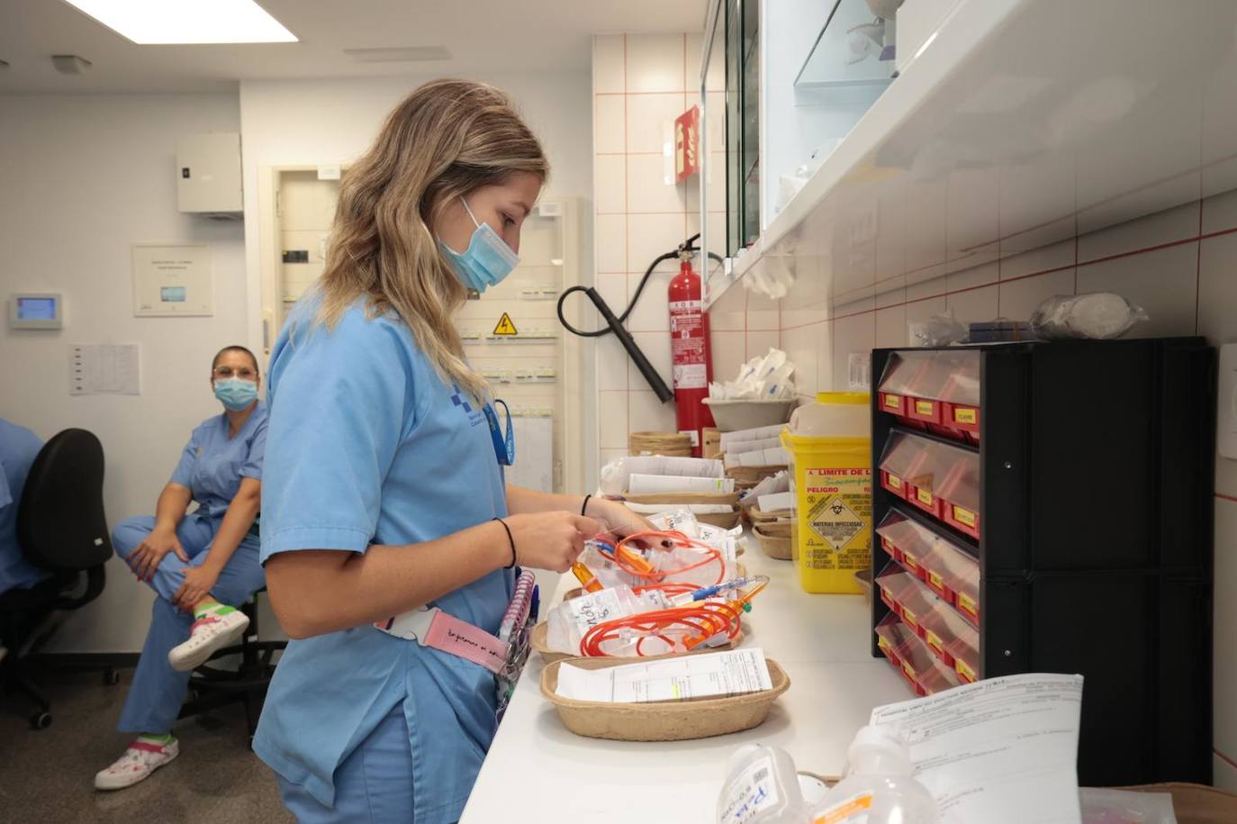 El Dr. Negrín pone en marcha un hospital de día de hematología