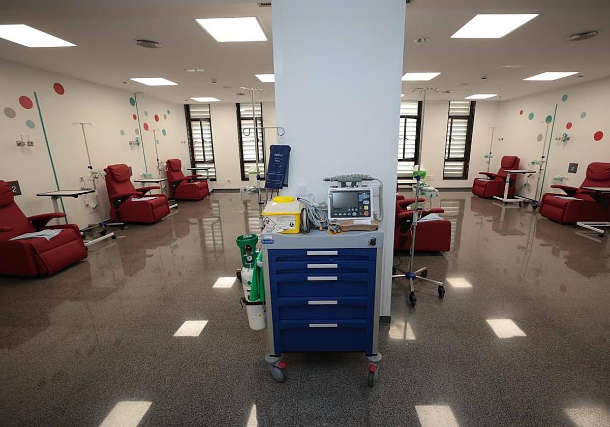 El Dr. Negrín pone en marcha un hospital de día de hematología